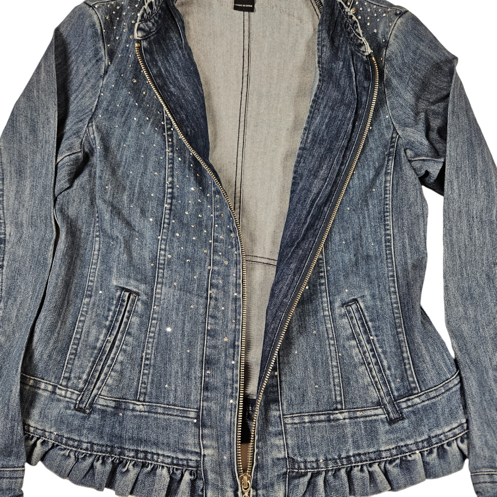 Swarovski Denim Jacket main image 1